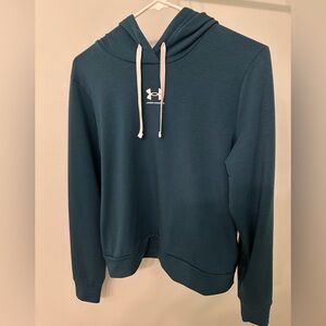 Under Armour Teal Hoodie Sweatshirt
